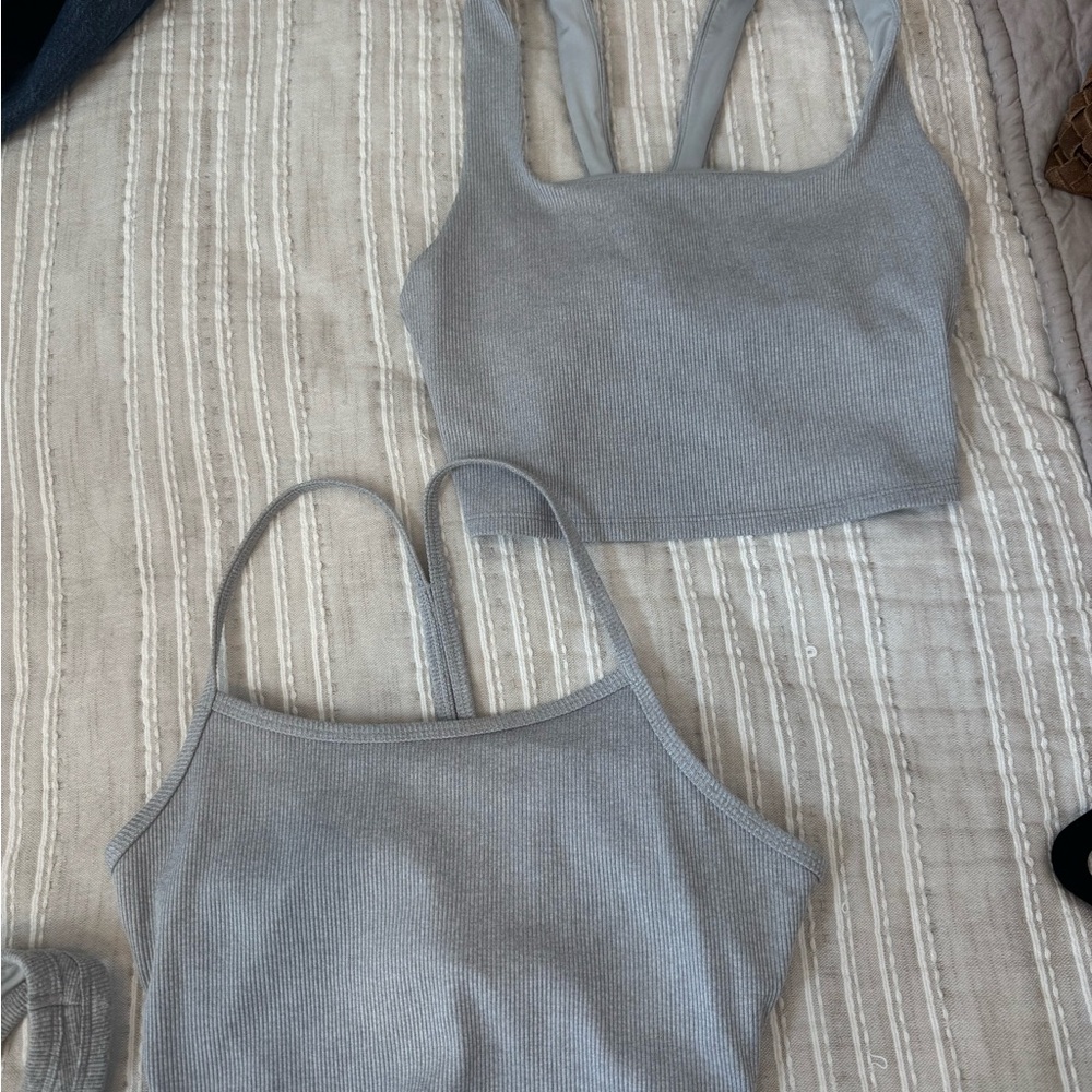 Alo cropped tanks
